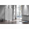 Душевой уголок Azario Milton 90х90см AZ-ND2142 900 FOG профиль хром, стекло матовое
