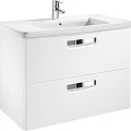 Тумба под раковину Roca Gap 80 ZRU9302732 белая матовая
