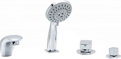 Смеситель на борт ванны Aquanet A6 205035 хром