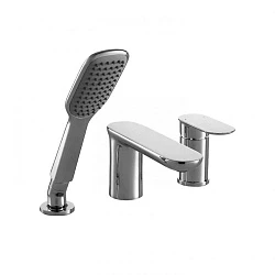 Смеситель на борт ванны Bravat Gina F565104C-2-ENG хром