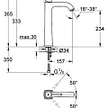 Смеситель для раковины Grohe Grandera 23313000 хром