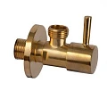 Кран Remer 1/2-1/2 c палочкой Золото 128L DO