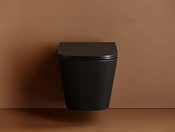 Унитаз-компакт Ceramica Nova Union CN4009TMB черный матовый