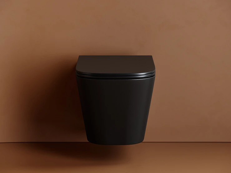 Унитаз-компакт Ceramica Nova Union CN4009TMB черный матовый