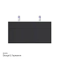 Тумба с раковиной AM.PM Inspire 2.0 120 графит матовый