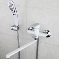 Смеситель для ванны с душем Gappo Noar G2248 белый/хром