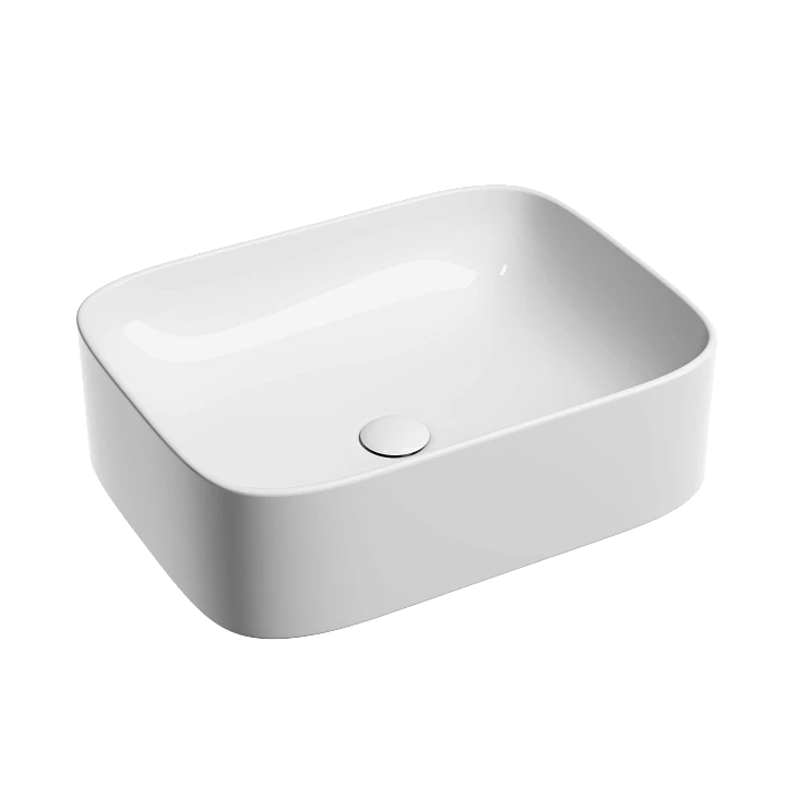 Раковина накладная Ceramica nova Element 505*380*150мм CN6052 белая глянцевая