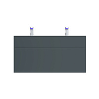 Тумба под раковину AM.PM Inspire 2.0 120 M50AFHX1203GM графит матовый