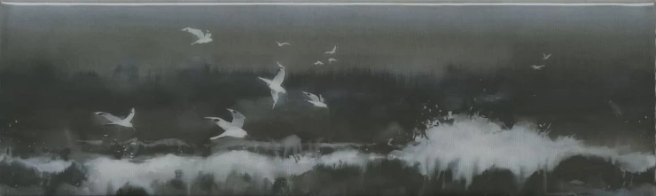 Декор Тракай 3 глянцевый 8,5x28,5x0,85, 1, шт