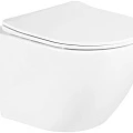 Унитаз подвесной BelBagno Uno BB3105CHR/SC белый глянец