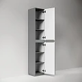 Шкаф-пенал Sancos Folk Floor 35 PFL35FGS напольный, Grey soft
