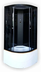 Душевая кабина Golden Frog 100х100см B100В профиль черный