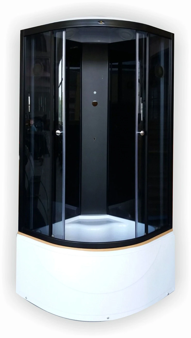 Душевая кабина Golden Frog 100х100см B100В профиль черный