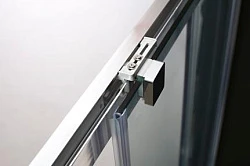 Душевая дверь в нишу Cezares 120см PREMIER-SOFT-BF-1-120-C-Cr-IV профиль хром, стекло прозрачное
