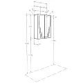 Шкаф Aquaton Минима 61см 1A001703MN010 белый