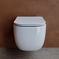 Унитаз подвесной Ceramica Nova Noel CN3013 белый глянец