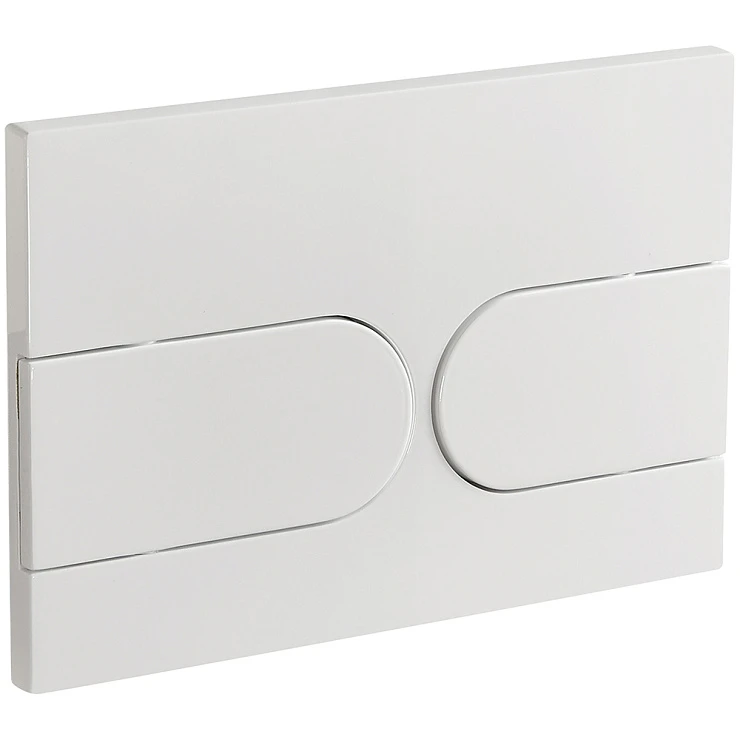 Кнопка смыва Veconi Flush V6 FLV6-W белая глянцевая