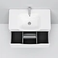 Тумба с раковиной AM.PM Like 80 белый глянец Тумба с раковиной AM.PM Like 80 белый глянец