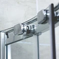 Душевой уголок Cezares Pratico 120x90см PRATICO-RH-1-120/90-P-Cr профиль хром, стекло рифленое
