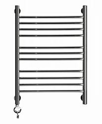 Полотенцесушитель электрический PRIOFORM Богема-13 40х80 см ED33-84 80х40 ED33-84PH хром