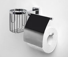 Держатель туалетной бумаги Wasserkraft Lippe K-6559 с держателем освежителя воздуха
