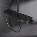 Душевая стойка AM.PM Func F078F322 черная матовая, с термостатом