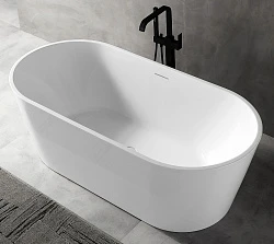 Акриловая ванна ABBER 160x75 AB9320-1.6 белая глянцевая