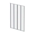 Шторка на ванну AM.PM Like 100x140см W80BS-100-140CT профиль хром, стекло прозрачное