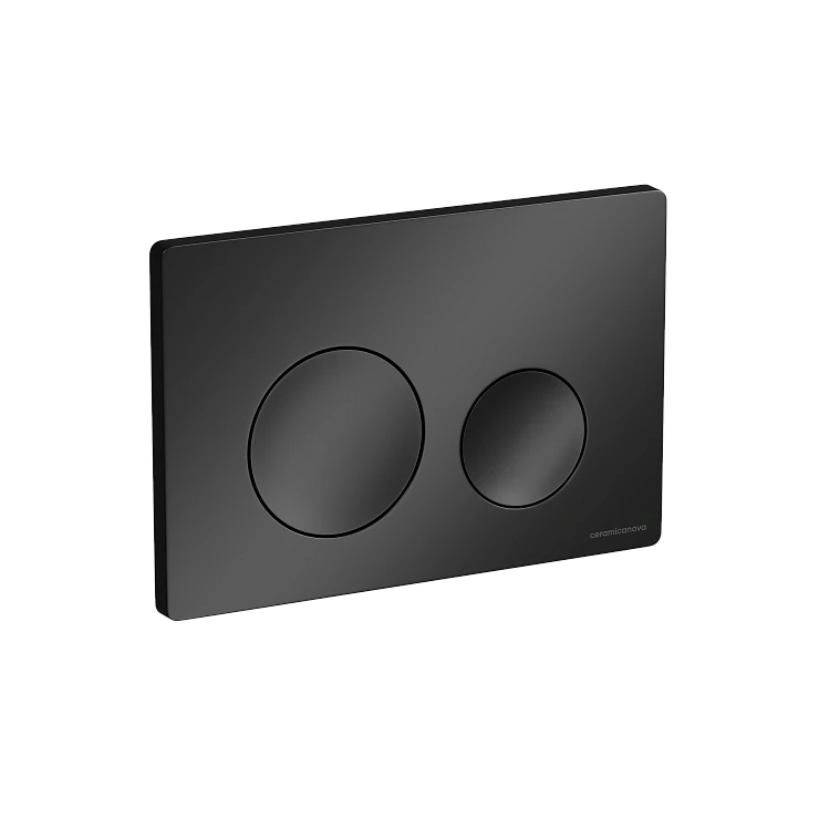 Кнопка смыва Ceramica Nova Balance Circle CN12-001MB черная матовая