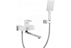 Смеситель для ванны с душем Gappo Jacob G2207-7 белый / хром