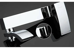 Смеситель для ванны с душем Gappo G3207 хром