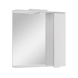Зеркало-шкаф SanStar Bianca 80 152.1-2.5.1. с подсветкой, белый