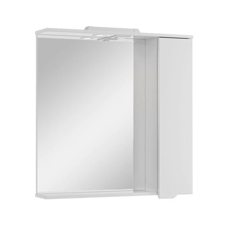 Зеркало-шкаф SanStar Bianca 80 152.1-2.5.1. с подсветкой, белый