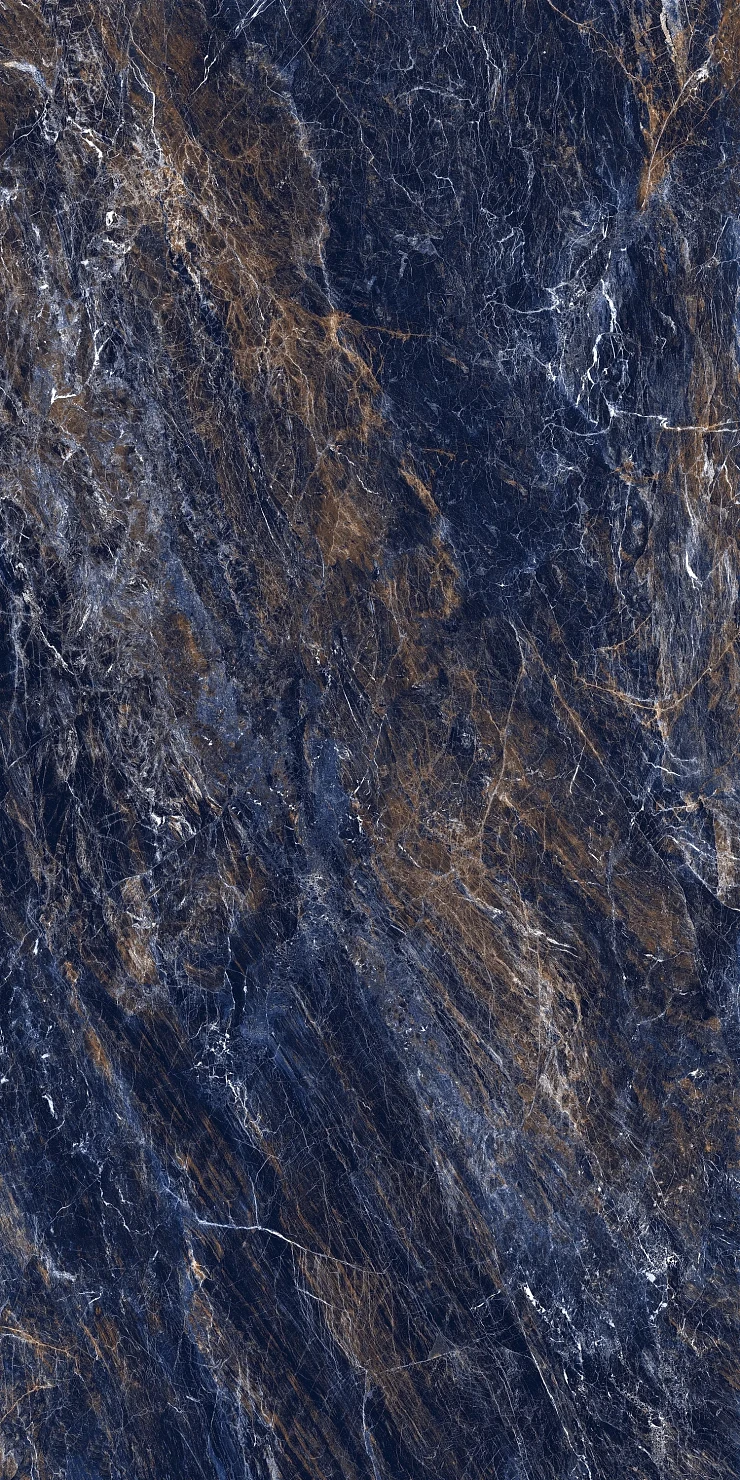 Керамогранит INDIA SEA BLUE HIGH GLOSSY 60х120 см IN 4030 темно-синий