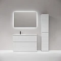 Тумба под раковину Sancos Folk Floor 120 FL120FLW левая, напольная Bianco