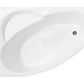 Акриловая ванна Vagnerplast Flora 150x100 VPBA151FLA3LX-04 левая, белая глянцевая