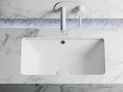 Раковина встраиваемая под столешницу Ceramica Nova Element 55см CN6045 белая