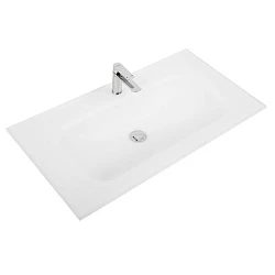 Раковина встраиваемая BelBagno Etna 80см BB810/465-LV-VTR-BO белая матовая