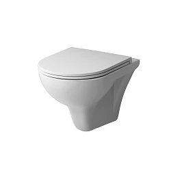 Унитаз подвесной AM.PM Gem C901700SC белый глянец