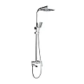 Душевая стойка Gappo G2407-8 хром / белый
