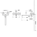 Смеситель для ванны с душем Bravat Stream F63783C-L хром