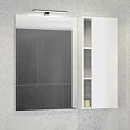 Зеркало-шкаф Comforty Милан 90 Белый глянец