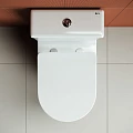 Унитаз-компакт Ceramica Nova Highlight CN1802 белый глянец