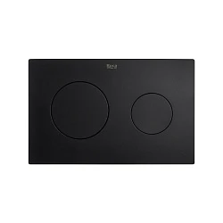 Кнопка смыва Roca PL-10 890089206 черная матовая