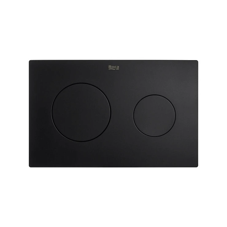 Кнопка смыва Roca PL-10 890089206 черная матовая