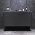 Тумба с раковиной AM.PM Inspire 2.0 120 графит матовый