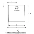 Душевой поддон Riho Zurich 140х90см D001010005 белый