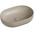 Раковина накладная Ceramica Nova Element CN6047MC бежевая матовая