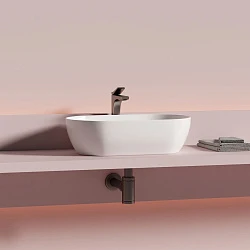 Раковина накладная Ceramica Nova Twist CN12001 белая