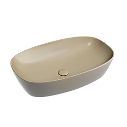 Раковина накладная Ceramica nova Element 600*380*138мм CN6049MC капучино матовый
